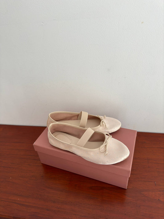 Cream Emma Flat