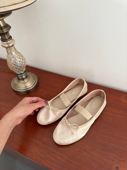 Cream Emma Flat