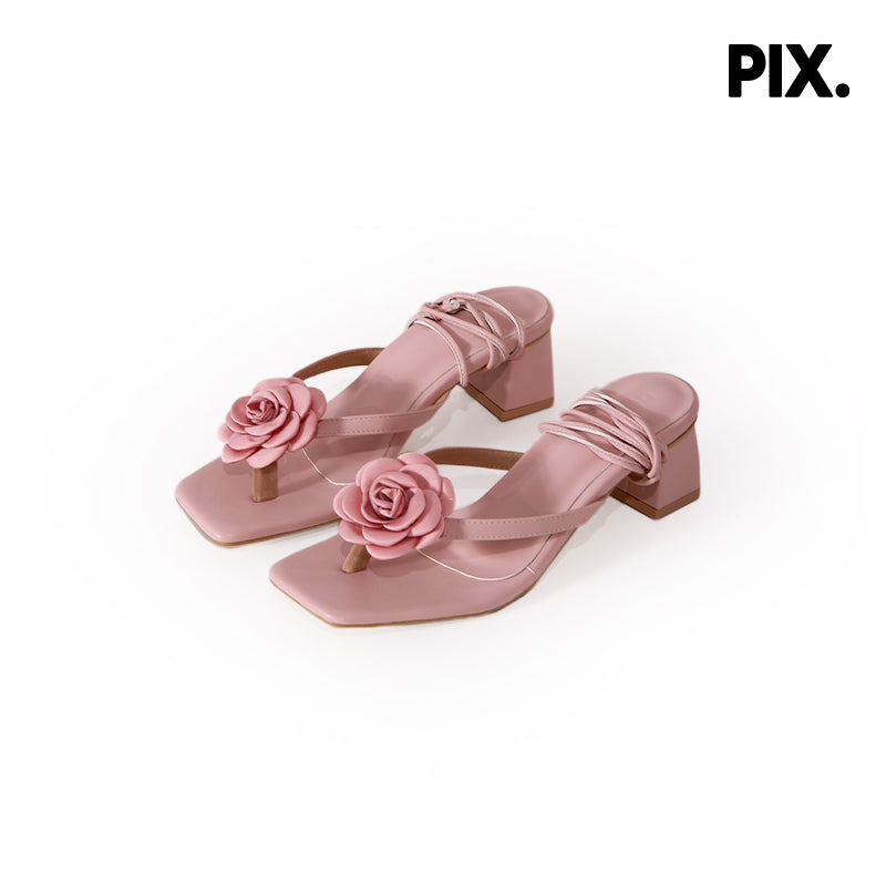Pink Kira Block Heel